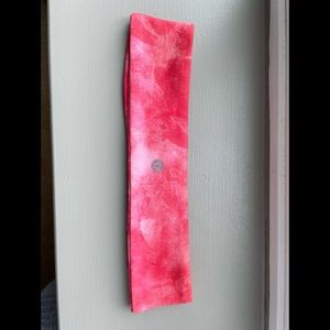 Lululemon tie dye headband
